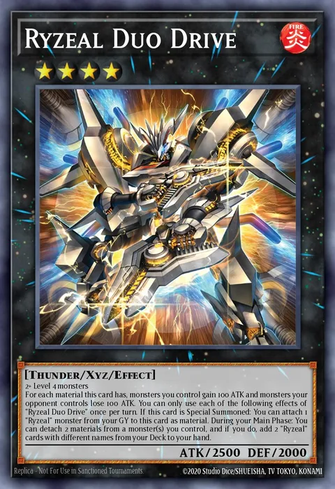 Ryzeal Duo Drive trading card