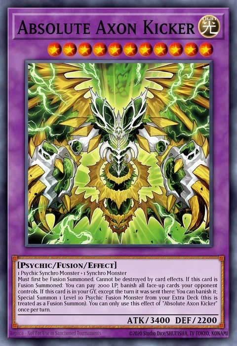 Absolute Axon Kicker trading card