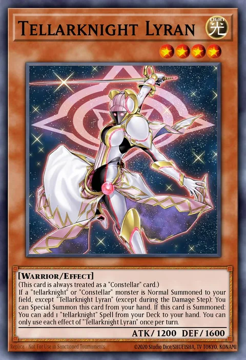 Tellarknight Lyran trading card