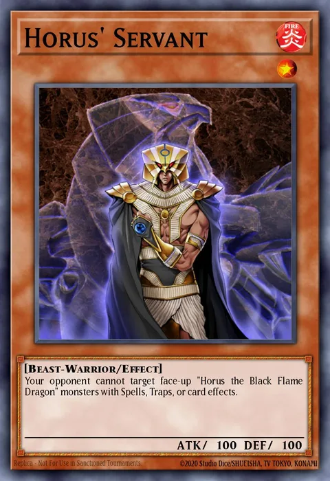 Horus' Servant trading card