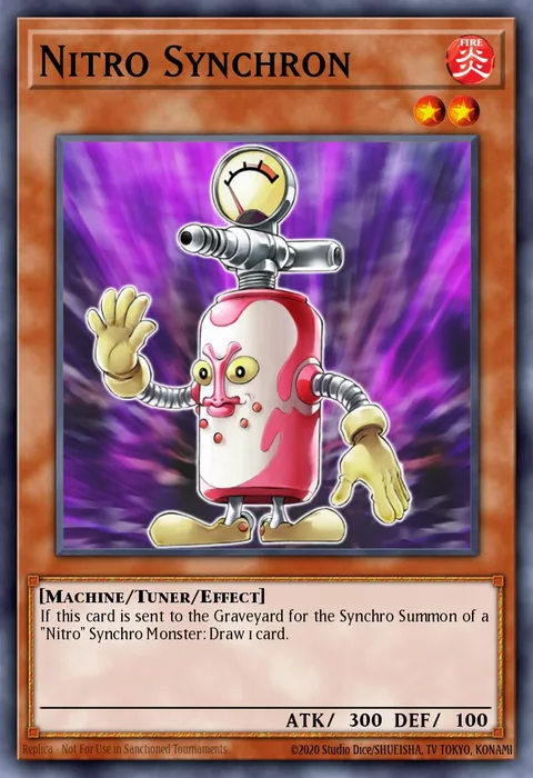 Nitro Synchron trading card