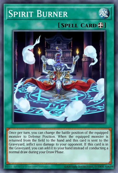 Spirit Burner trading card