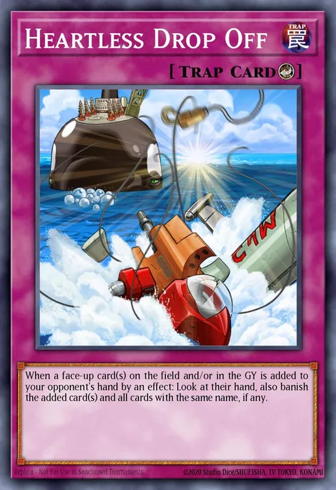 Heartless Drop Off trading card