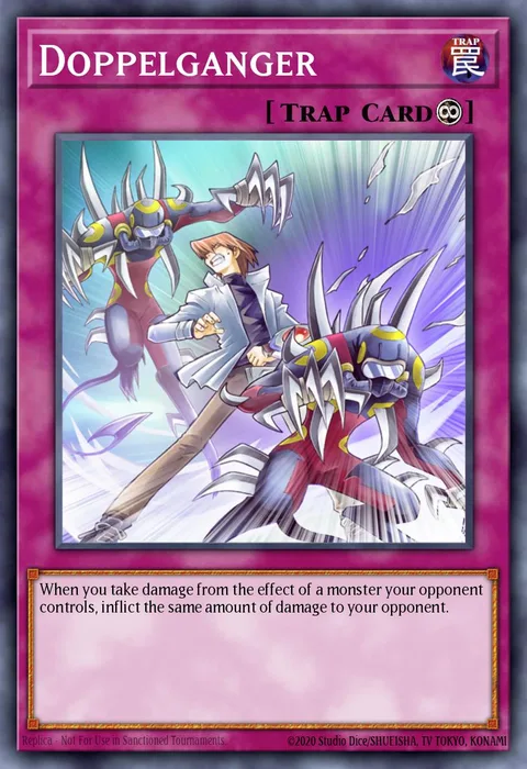 Doppelganger trading card
