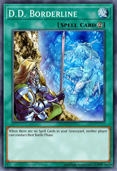 D.D. Borderline trading card