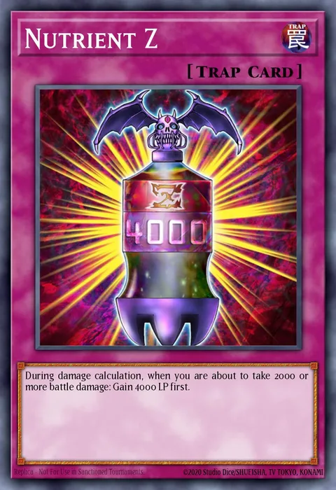 Nutrient Z trading card