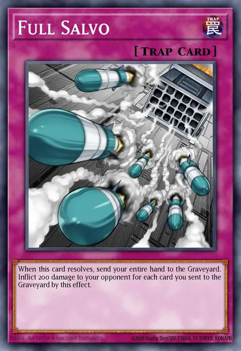 Full Salvo trading card