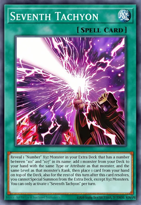 Seventh Tachyon trading card