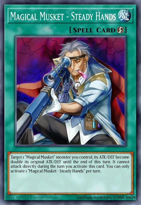 Magical Musket - Steady Hands trading card