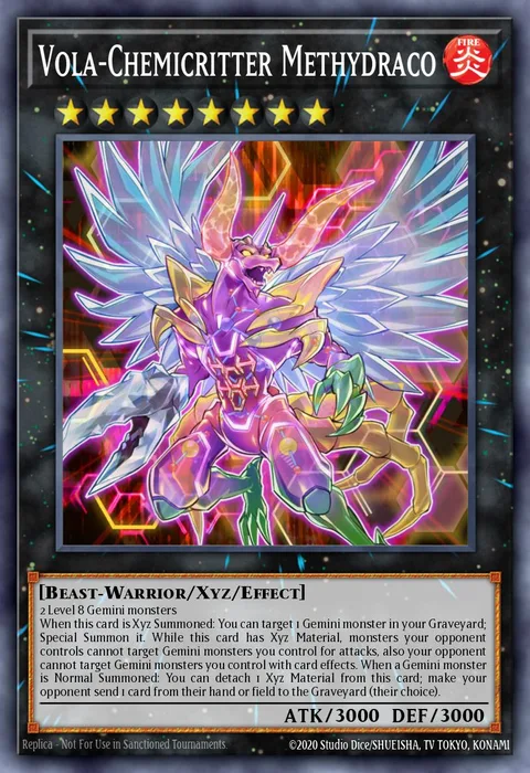 Vola-Chemicritter Methydraco trading card