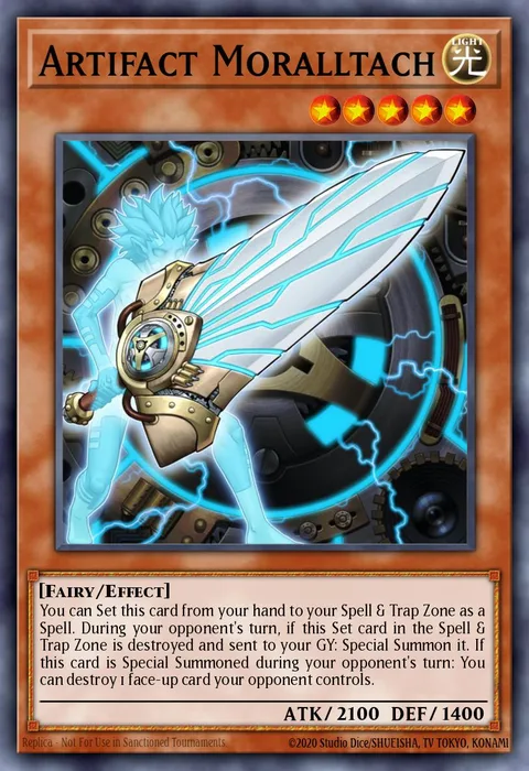 Artifact Moralltach trading card