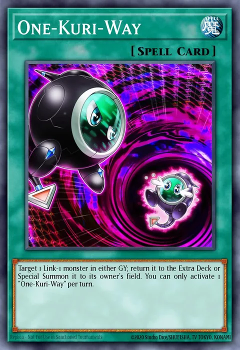 One-Kuri-Way trading card