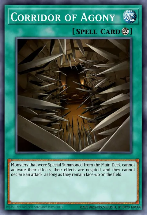 Corridor of Agony trading card
