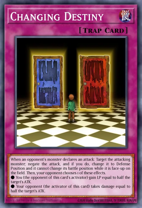 Changing Destiny trading card