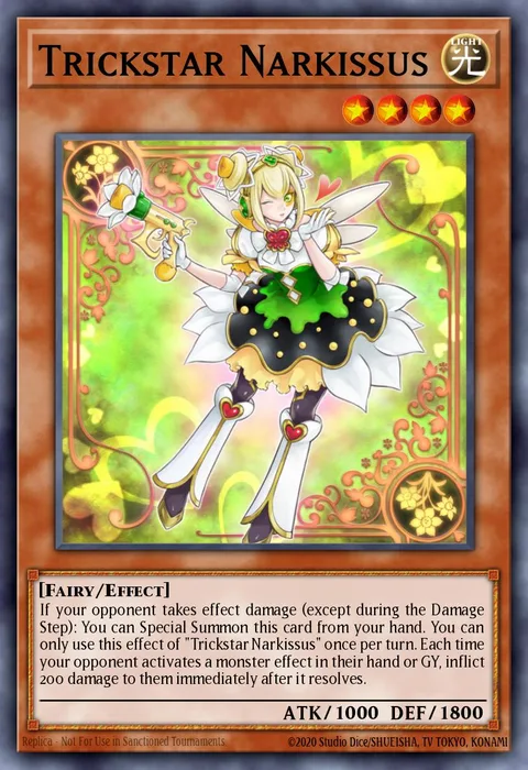 Trickstar Narkissus trading card