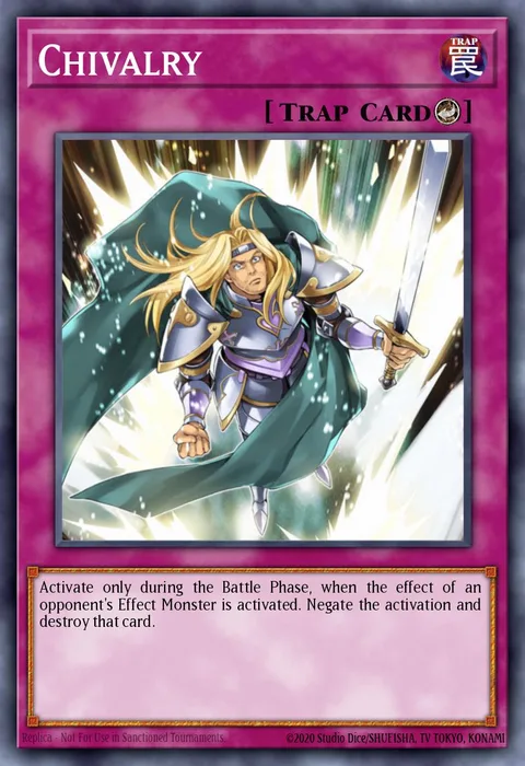 Chivalry trading card