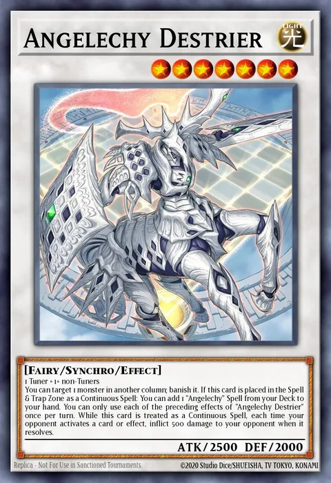 Angelechy Destrier trading card