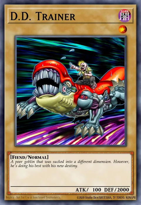 D.D. Trainer trading card
