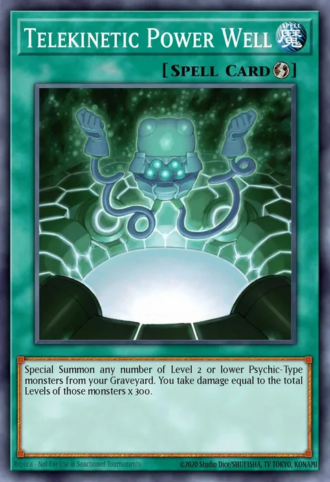 Telekinetic Power Well trading card