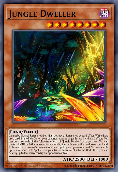 Jungle Dweller trading card