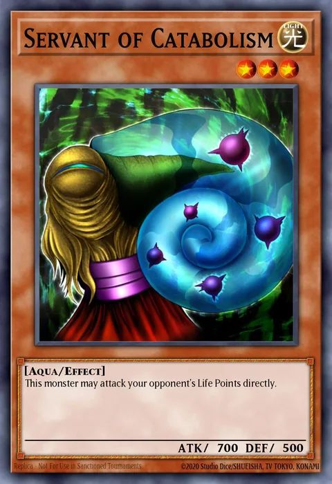 Servant of Catabolism trading card