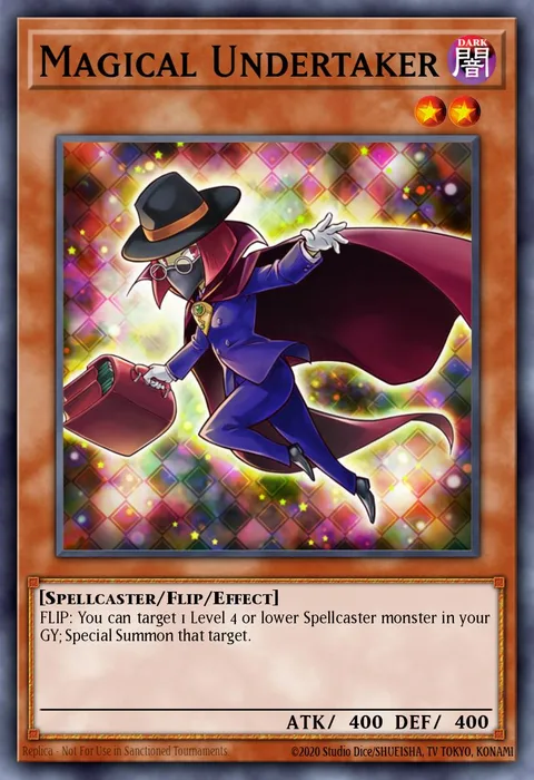 Magical Undertaker trading card