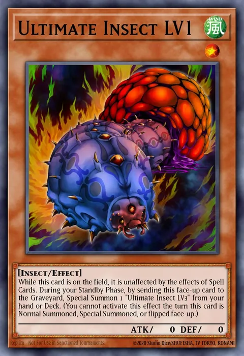 Ultimate Insect LV1 trading card