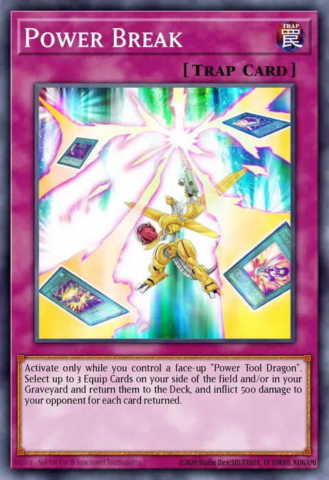 Power Break trading card