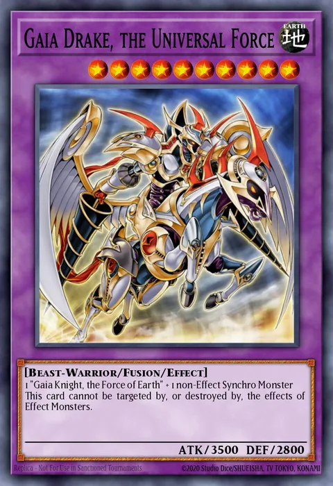Gaia Drake, the Universal Force trading card