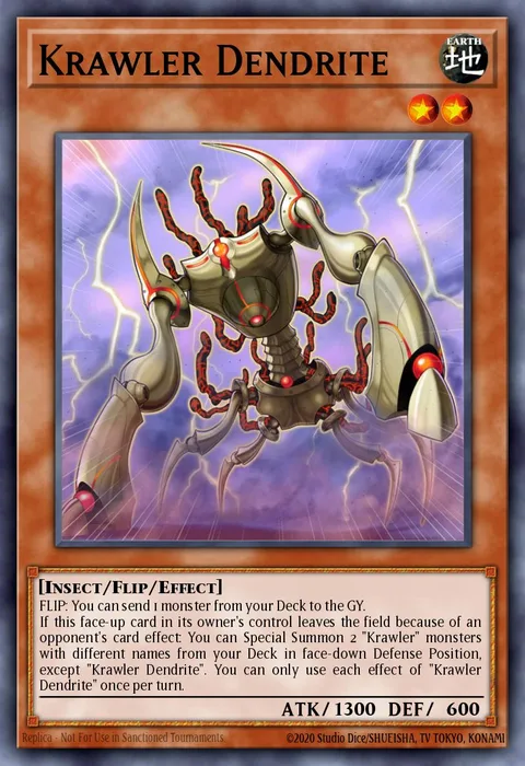 Krawler Dendrite trading card