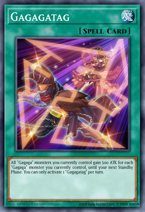 Gagagatag trading card