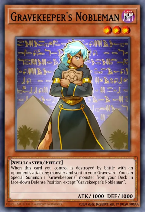 Gravekeeper's Nobleman trading card