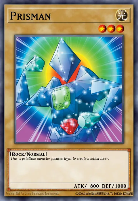 Prisman trading card