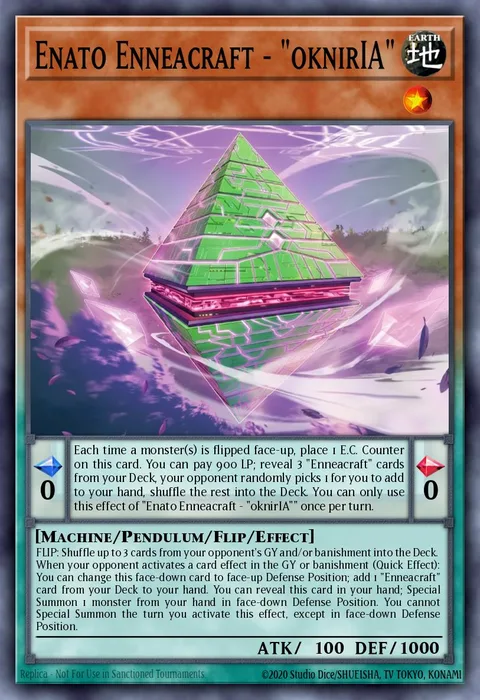 Enato Enneacraft - "oknirIA" trading card