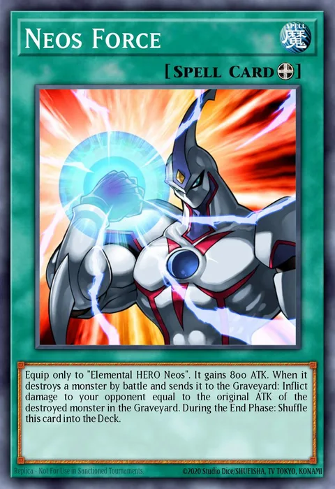 Neos Force trading card