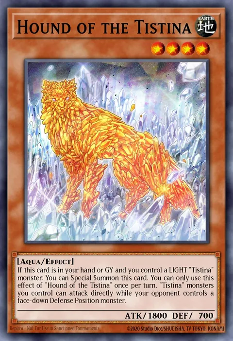 Hound of the Tistina trading card
