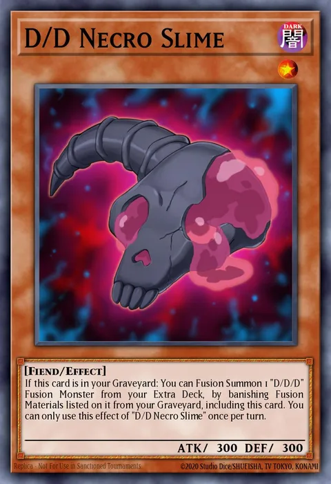 D/D Necro Slime trading card