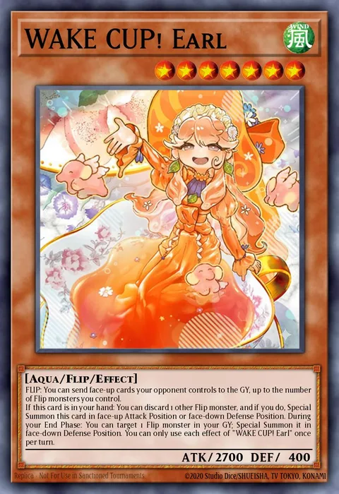 WAKE CUP! Earl trading card