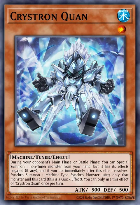 Crystron Quan trading card