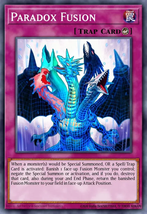 Paradox Fusion trading card