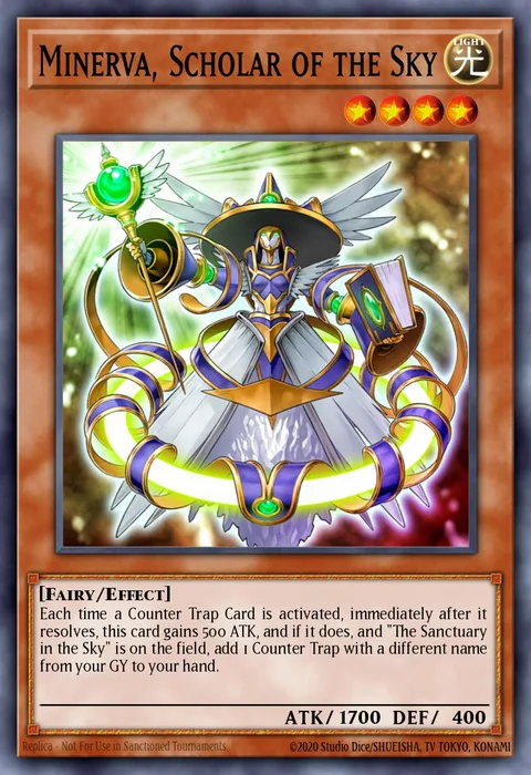 Minerva, Scholar of the Sky trading card