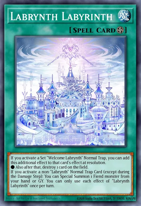 Labrynth Labyrinth trading card