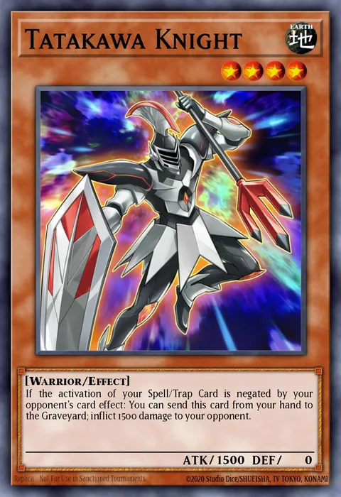 Tatakawa Knight trading card
