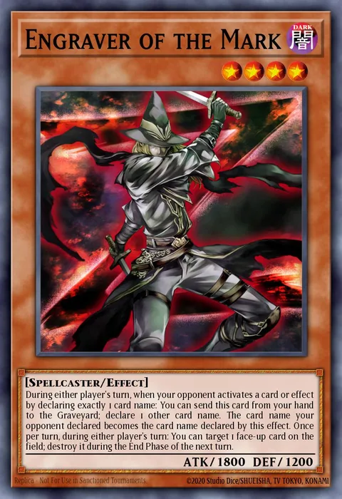 Engraver of the Mark trading card