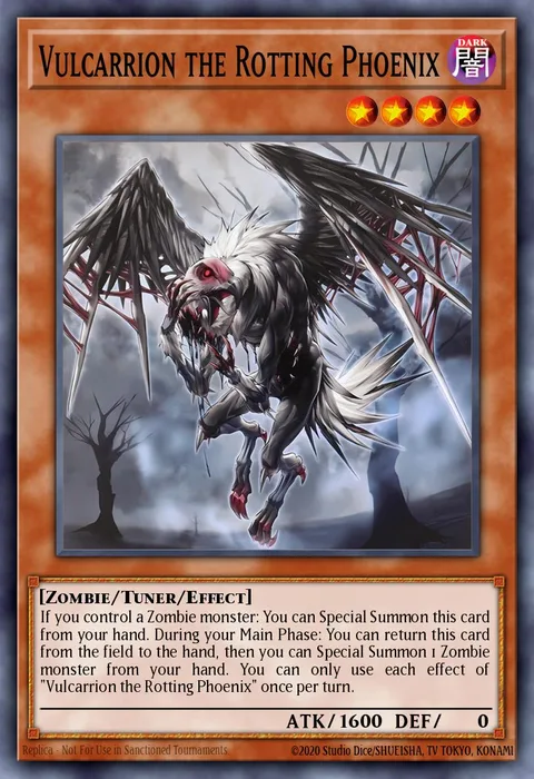Vulcarrion the Rotting Phoenix trading card