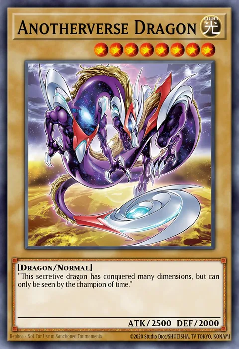 Anotherverse Dragon trading card