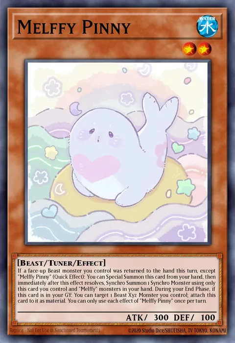Melffy Pinny trading card