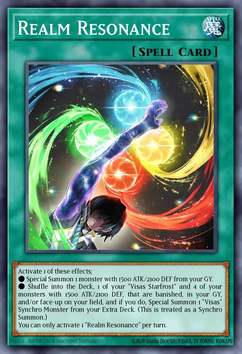 Realm Resonance trading card