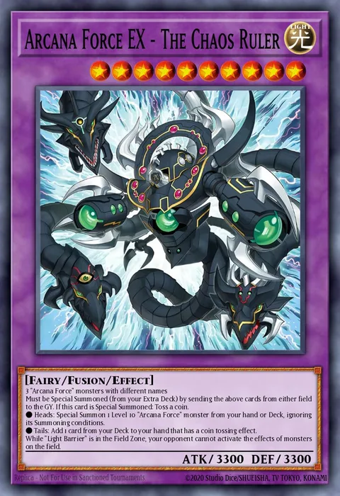 Arcana Force EX - The Chaos Ruler trading card