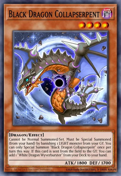Black Dragon Collapserpent trading card